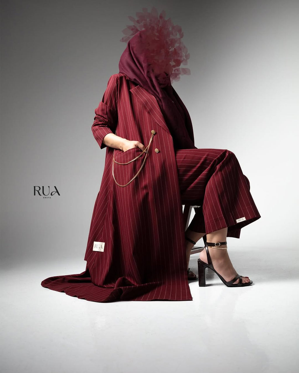 Blazer Abaya – Double Cloche Set